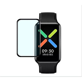 Cường lực màn hình 3D Cạnh Cong Full mặt kính cho Oppo Watch Free (không phải kính)