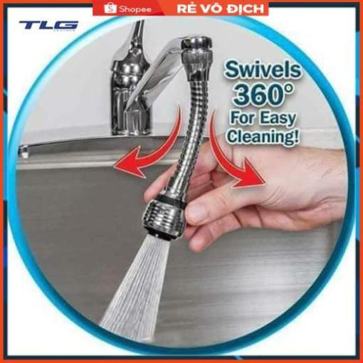 Đầu rửa vòi sen Tăng áp chậu rửa bát 206785 quay 360 độ