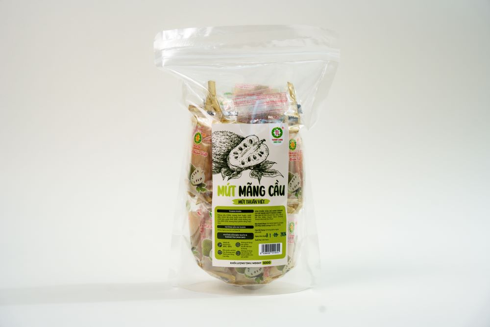 Mứt Mãng Cầu Truyền Thống Đặc Biệt Thơm Ngon Thành Long 200gr