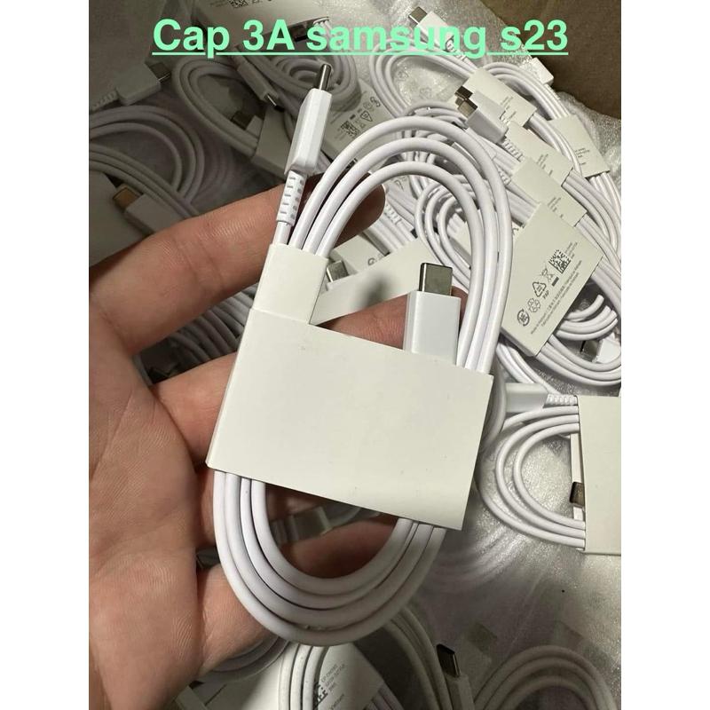 Cap Sạc Nhanh Type C to C Zin Chính Hãng dài 1m8