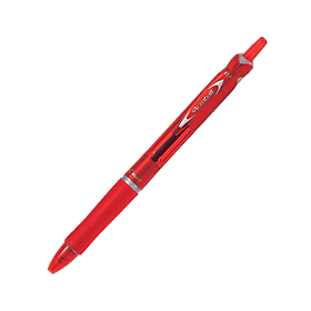 Bút Bi Acroball Mực Đỏ BAB-15F-R-BG