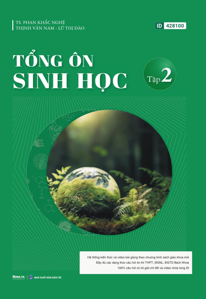 Tổng ôn Sinh học - Tập 1 + Tập 2 - MoonBook