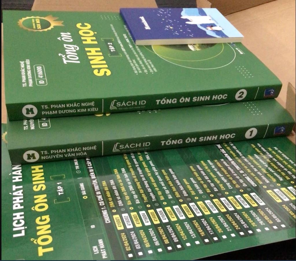 Tổng ôn Sinh học - Tập 1 + Tập 2 - MoonBook