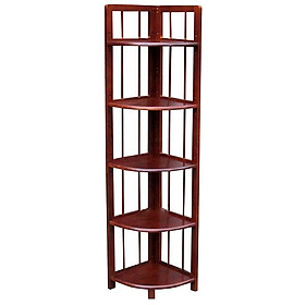 Kệ Góc Nhà 5 Tầng (Nâu)