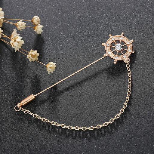 Ghim cài áo - lapel pin - Phụ kiện cài áo đinh đá cao cấp
