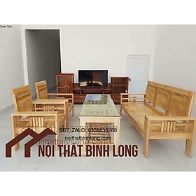 Bàn ghế gỗ sồi Nga giá thật