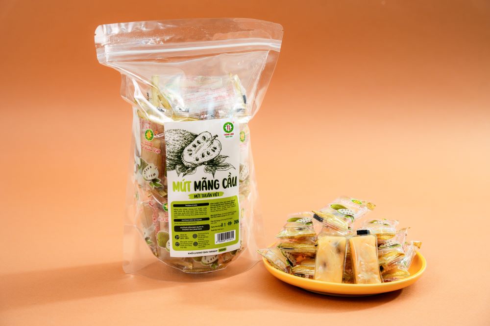 Mứt Mãng Cầu Truyền Thống Đặc Biệt Thơm Ngon Thành Long 200gr