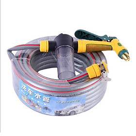 Bộ dây và vòi xịt tăng áp lực nươc gấp 3 lần loại 10m 206716 -  dây vàng