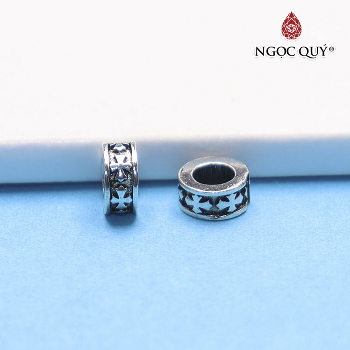 Chặn hạt hình thánh giá - Ngọc Quý Gemstones