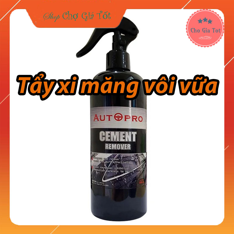 Chai xịt vệ sinh tẩy vết xi măng vôi vữa Hando 500ml