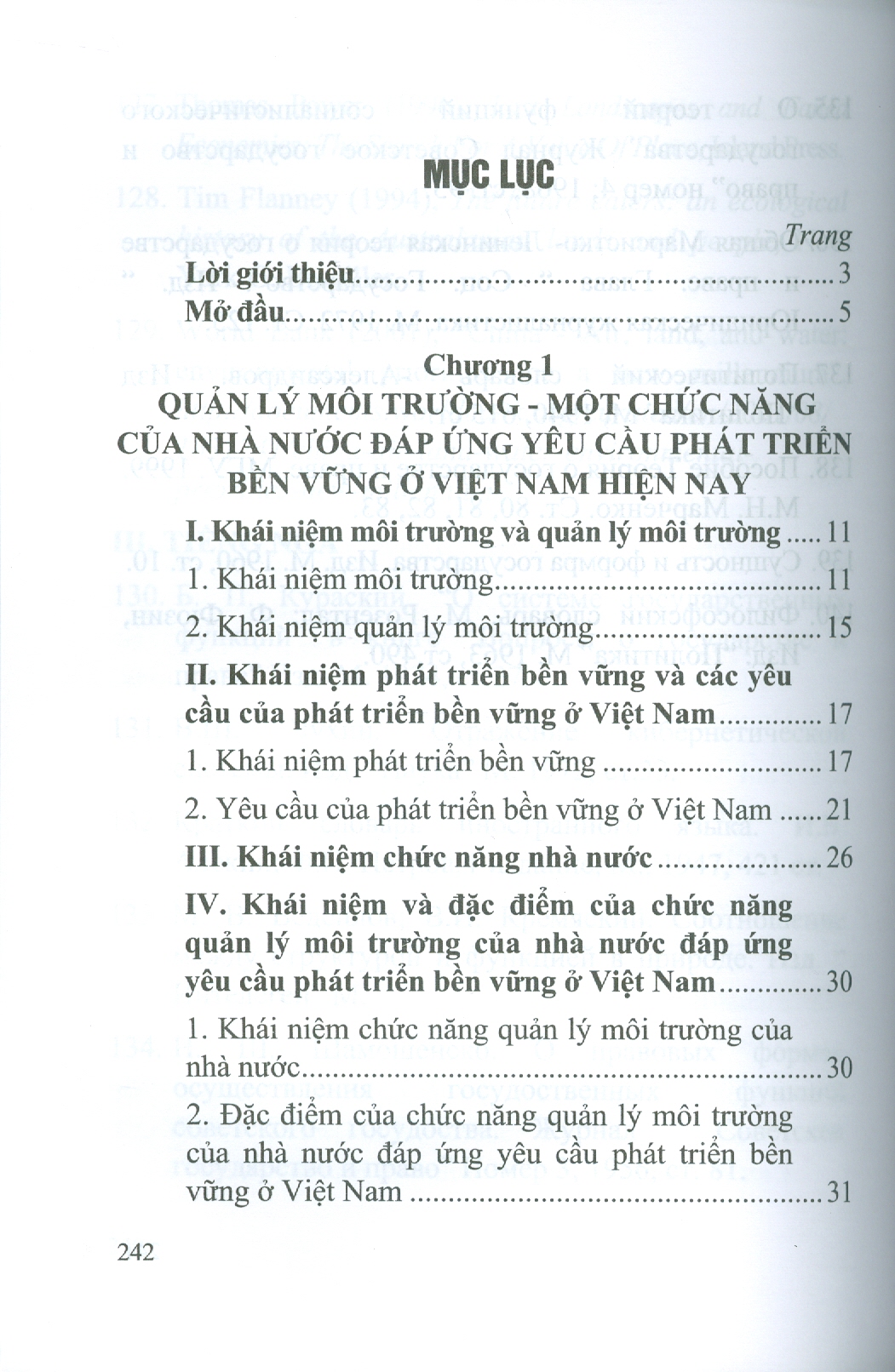 Chức Năng Quản Lý Môi Trường Của Nhà Nước Đáp Ứng Yêu Cầu Phát Triển Bền Vững Ở Việt Nam (Sách chuyên khảo) - TS. Bùi Xuân Phái