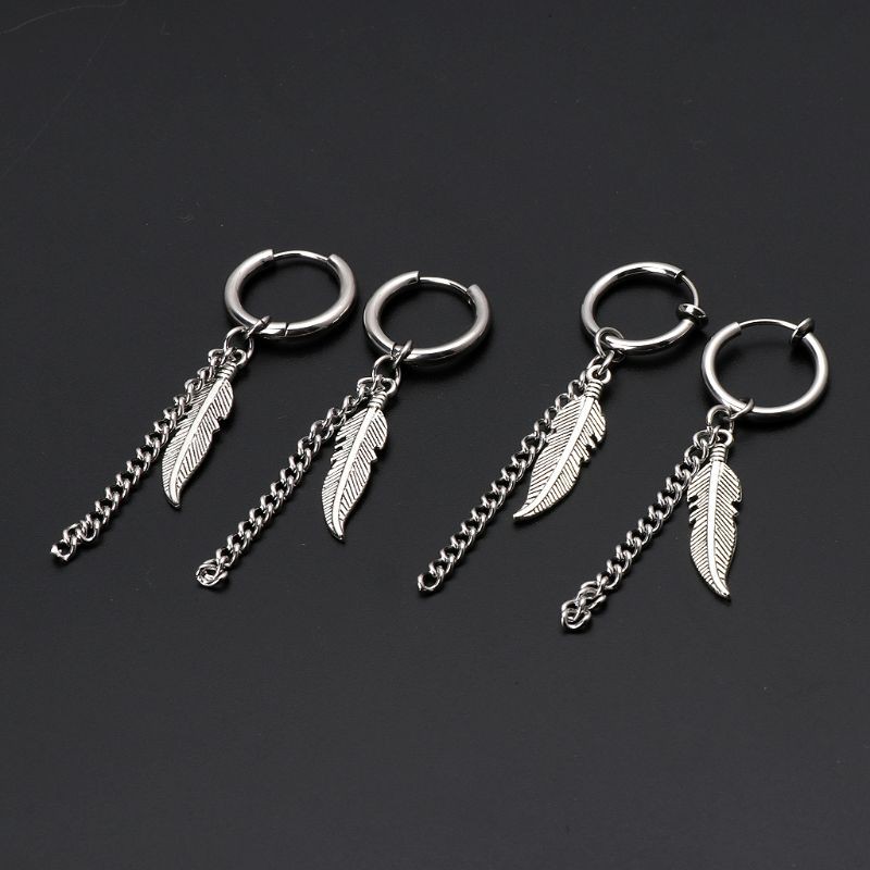 Khuyên tai phong cách Hàn Quốc 1 ĐÔI có loại không cần bấm lỗ xỏ lỗ