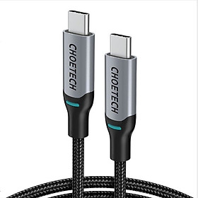 Cáp Sạc Choetech XCC-1002 Nhanh 100W Type C to Type C Dài 1.8M (hàng chính hãng)