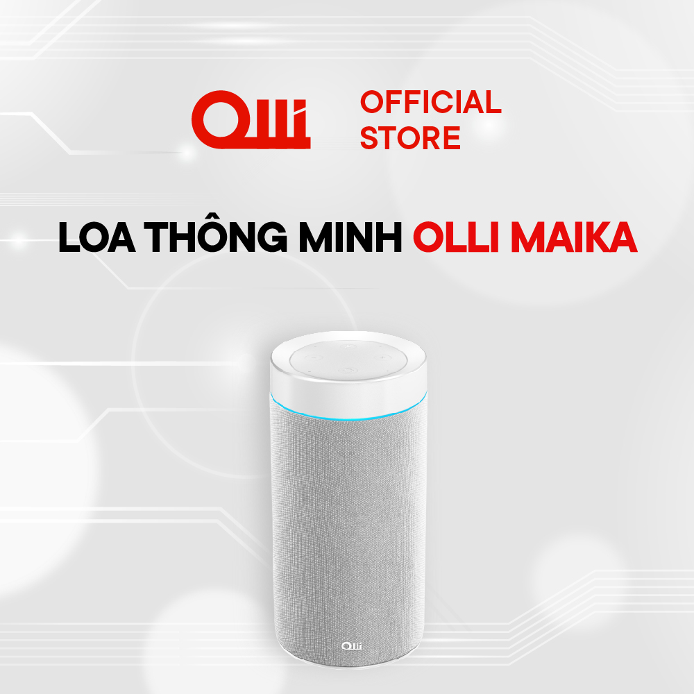 Loa thông minh OLLI MAIKA - Xám Thời Thượng - Hàng Chính Hãng