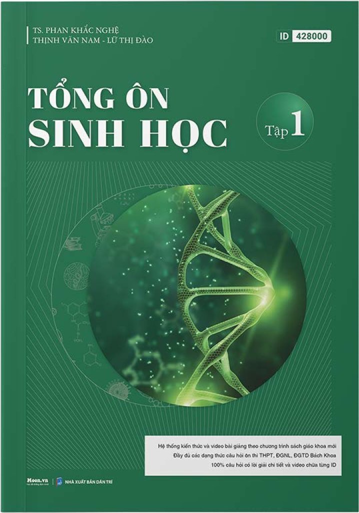 Tổng ôn Sinh học - Tập 1 + Tập 2 - MoonBook