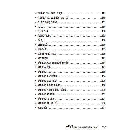Sách - 150 Thuật Ngữ Văn Học - Bìa Mềm - Minh Thắng