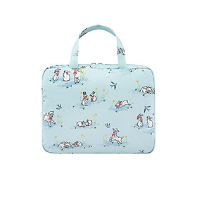 Túi đựng đồ dùng nhà tắm/Two Part Wash Bag Spring Bunnies and Lambs  - Blue - 1083781
