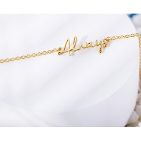 Lắc bạc  Always Gix Jewel LT06