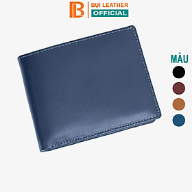 Ví nam, bóp nam da bò Nappa Bụi Leather V101 - Bảo hành 12 tháng