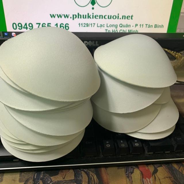 Phụ kiện cưới Giang - phụ kiện cô dâu - mút độn ngực loại tốt được các tiệm áo cưới tin dùng.