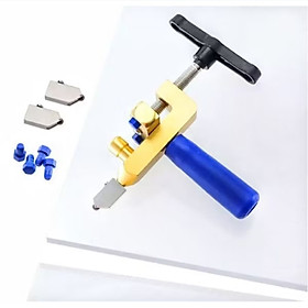 BỘ DAO CẮT KÍNH GẠCH MEN CẦM TAY ĐA NĂNG TẶNG LƯỠI DAO CẮT