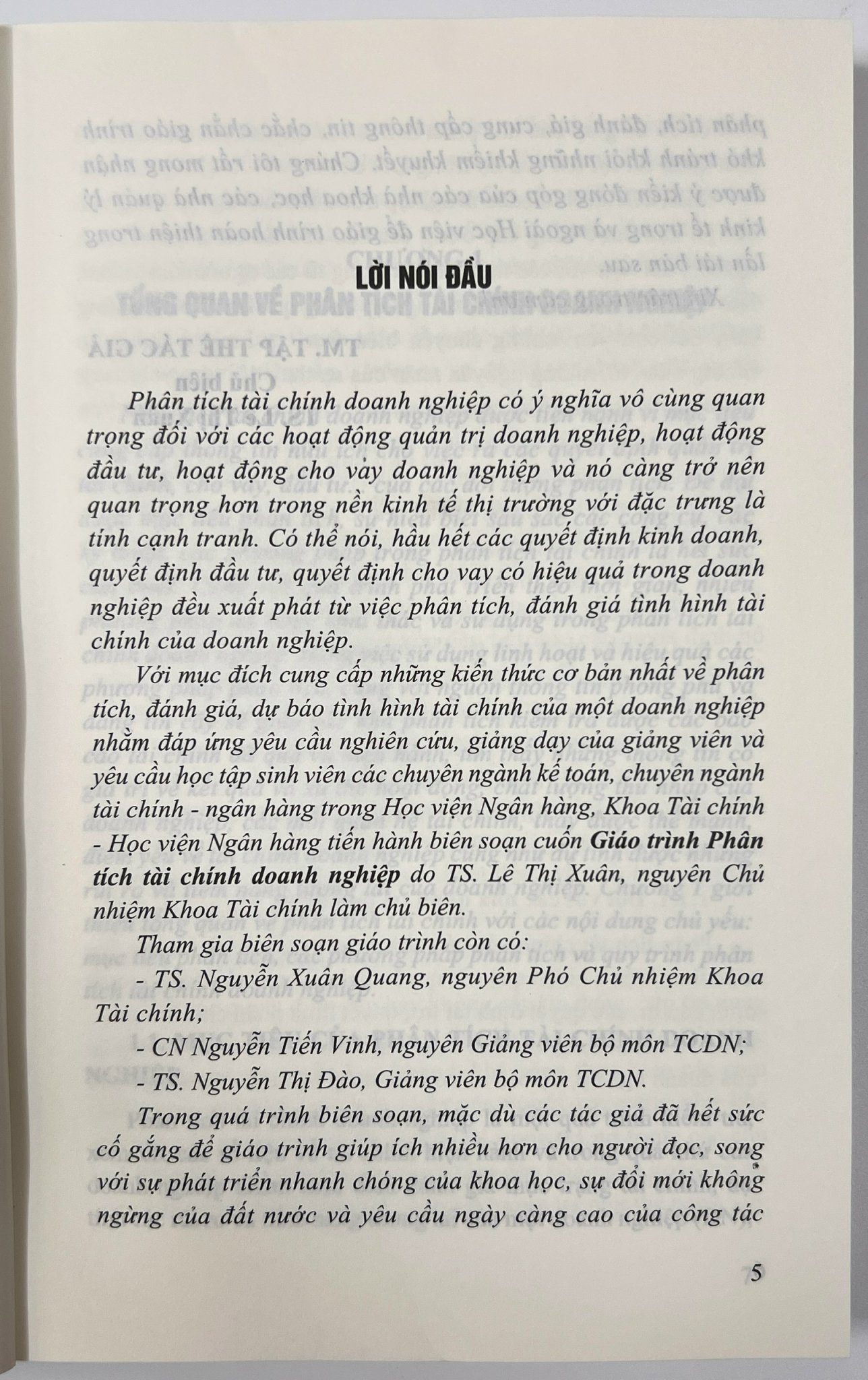 Sách - Giáo Trình Phân Tích Tài Chính Doanh Nghiệp