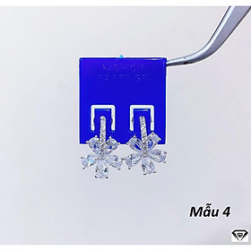 Bông tai nữ bạc ta khuyên nụ các mẫu MS06c