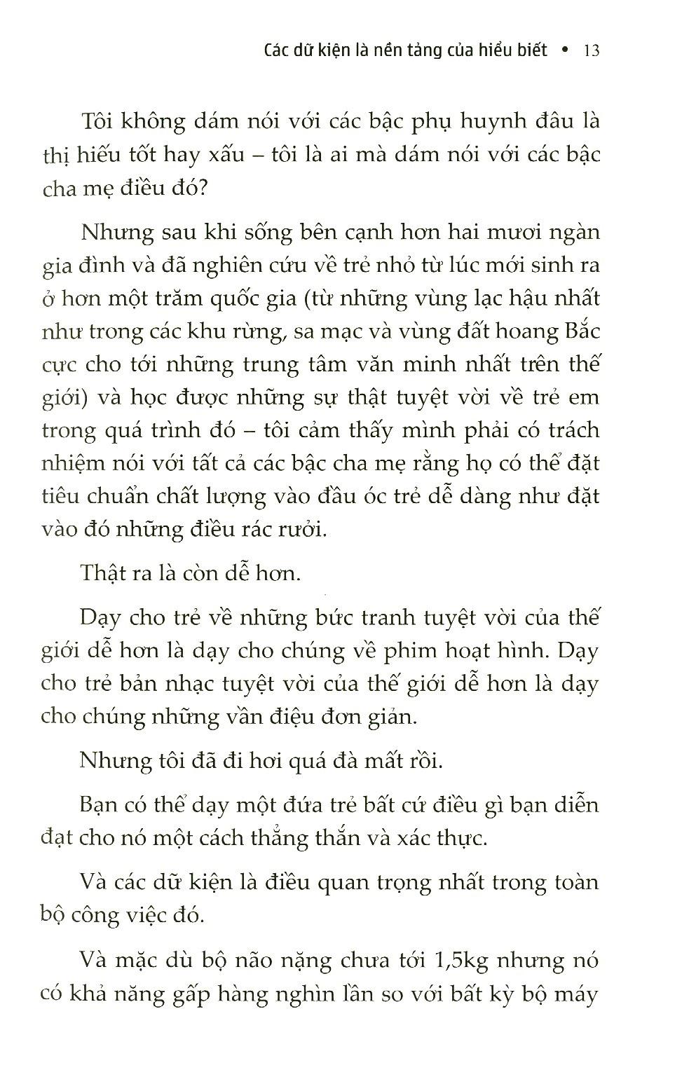 Dạy Trẻ Kiến Thức Bách Khoa