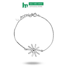 Lắc Tay Nữ Bạc Hiểu Minh LTU295 hậu duệ mặt trời bạc ý