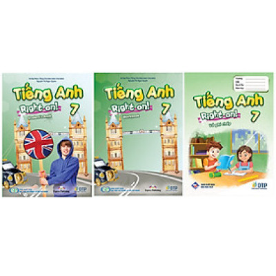 Tiếng Anh 7 Right On! trọn bộ (Sách bài học, Sách bài tập, Vở ghi chép)