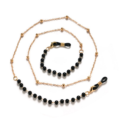 Chuỗi đeo kính ngọc trai Hàn Quốc handmade sáng tạo ins star dây buộc khẩu trang đeo tai nghe airpod sành điệu