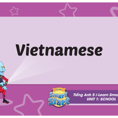 Tiếng Anh 5 i-Learn Smart Start - Flashcards