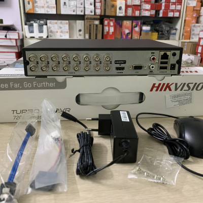 Đầu Ghi Hình TVI HD1080P 16 Kênh Turbo HD 3.0 Hikvision DS-7116HGHI-F1/N - Hàng Chính Hãng