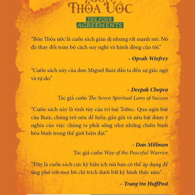 Bốn Thỏa Ước-Bí quyết sống tự do, bình an, hạnh phúc giữa thế giới bất định