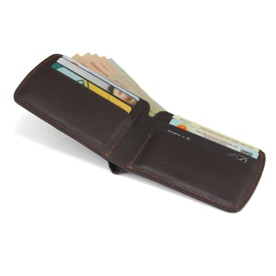 Ví Da Nam, Bóp Da Nam Kim Bảo KBBau Da Bò Màu Đen, Nâu