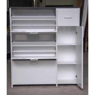 Tủ giày thông minh 3 tầng 1 cánh