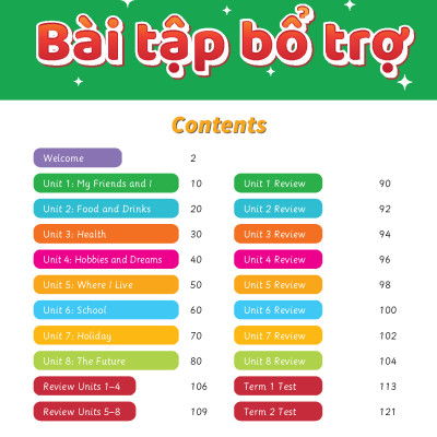 Bài tập bổ trợ Tiếng Anh 5 Extra and Friends