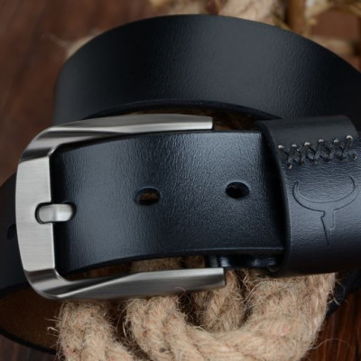 Thắt Lưng Da Bò Chính hãng COWATHER XF008 Đen