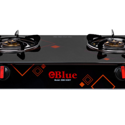 Bếp gas đôi mặt kính Eblue EBB 333 KT hàng chính hãng