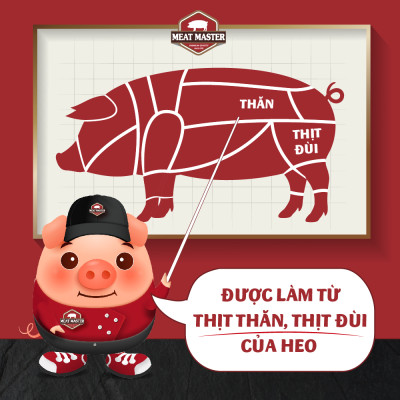[GIÁ THẤP NHẤT THÁNG] Thịt heo xay Meat Master ( 400 G ) - Giao nhanh