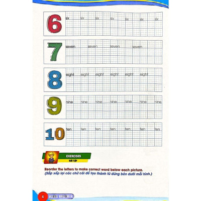 Luyện Viết Để Nhớ Từ Vựng Tiếng Anh Lớp 3 (Bám Sát SGK Global Success 3) (HA)