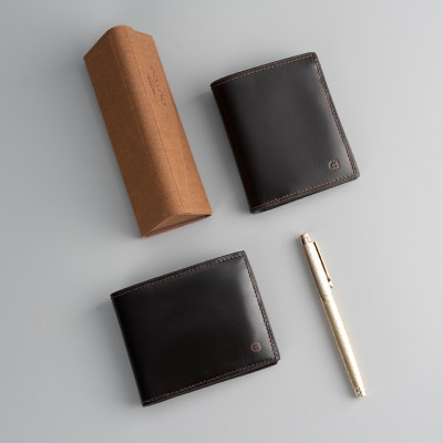 Ví Nam Gence Da Bò Box C05 Dáng Dọc