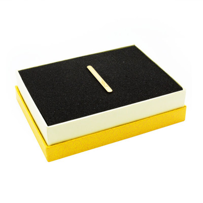 Kẹp cà vạt mạ vàng đính Kim cương