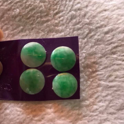 BỘ LẮC TAY ĐÁ CẨM THẠCH HẠT TRÒN TỰ NHIÊN MÀU XANH LÁ NHẸ TƯƠI ĐẸP SIZE 12MM NỮ LÊN LẮC ĐEO ĐẸP Ạ