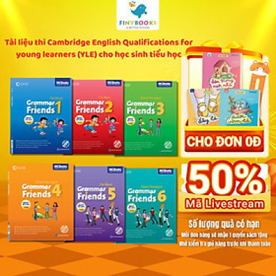 Trọn bộ Grammar Friends từ tập 1 - tập 6