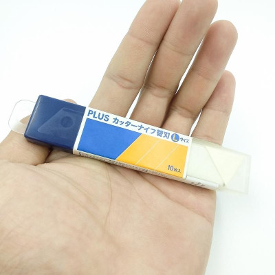 Lưỡi Dao Rọc Giấy Plus L Cu-204 (18mm) (10pcs/Set) 35-996nd