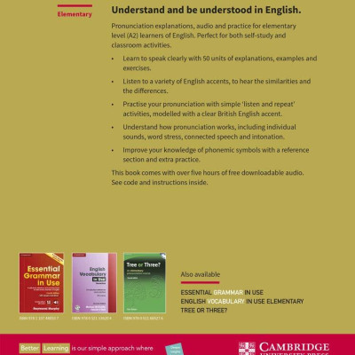 English Pronunciation in Use Ele Bk w Ans & d/l Audio