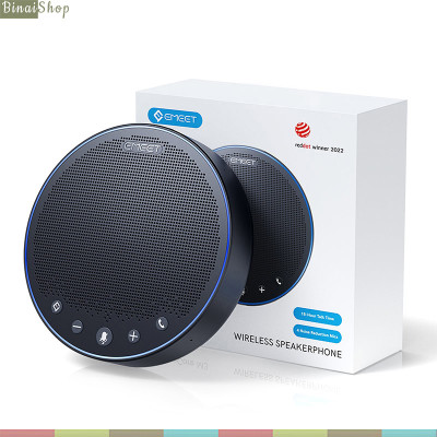 Emeet M3 - Loa Kèm Micro Họp Trực Tuyến, Chống Ồn  VoiceIA 4.2, Bluetooth 5.0, Âm Thanh Full Duplex Cho Nhóm 12 Người- Hàng chính hãng