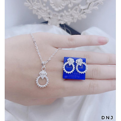 Bộ trang sức bạc thời trang chất liệu bạc s925 MS14a