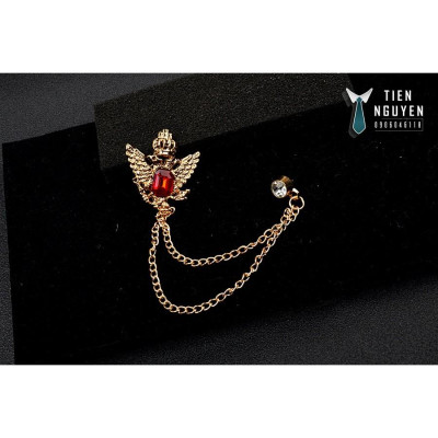 Ghim cài áo - lapel pin - Phụ kiện cưới chú rể Tien Nguyen